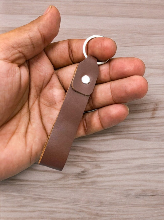 Minimalist Leather keychain